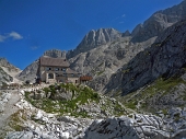 3 Monte Canin, rifugio Celso Gilberti mt. 1.850